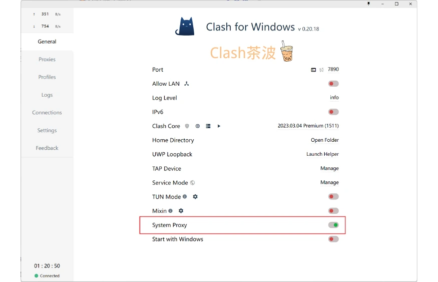 Clash for Windows 如何开启